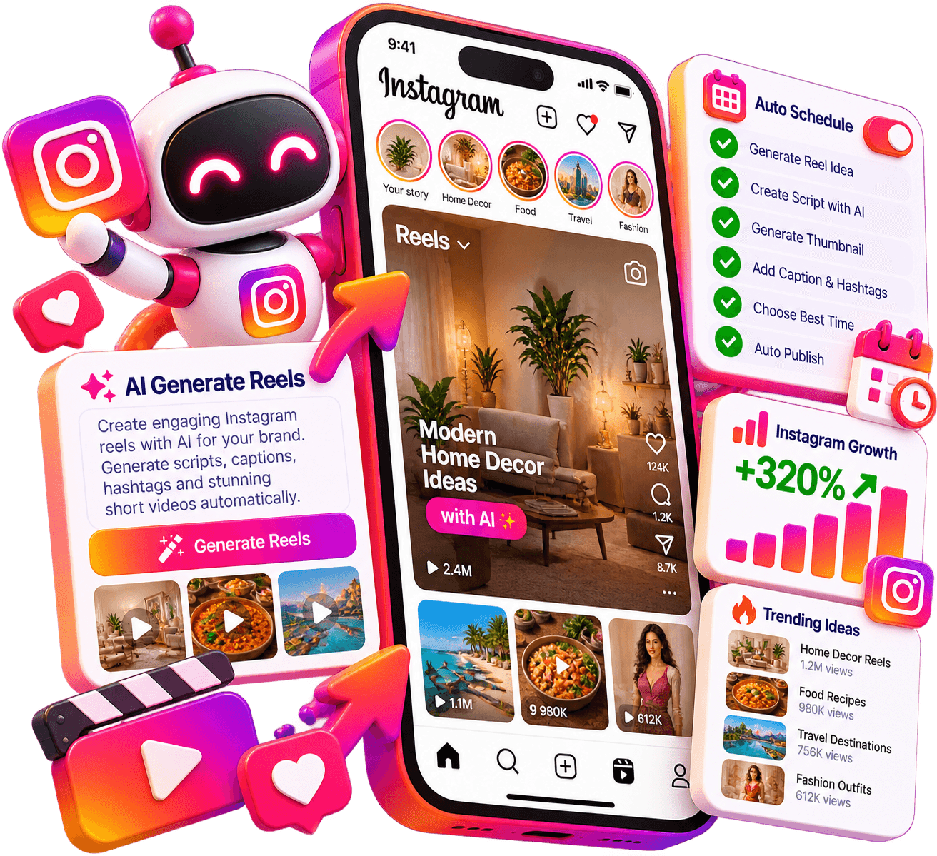 Instagram Postlyn Automation Artwork